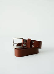 Ceinture marron VERTICAL pour homme seconde vue