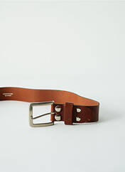 Ceinture marron VERTICAL pour homme seconde vue