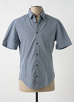 Chemise manches courtes manches courtes bleu HUGO BOSS homme
