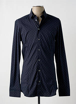 Chemise manches longues bleu PATRIZIA PEPE pour homme