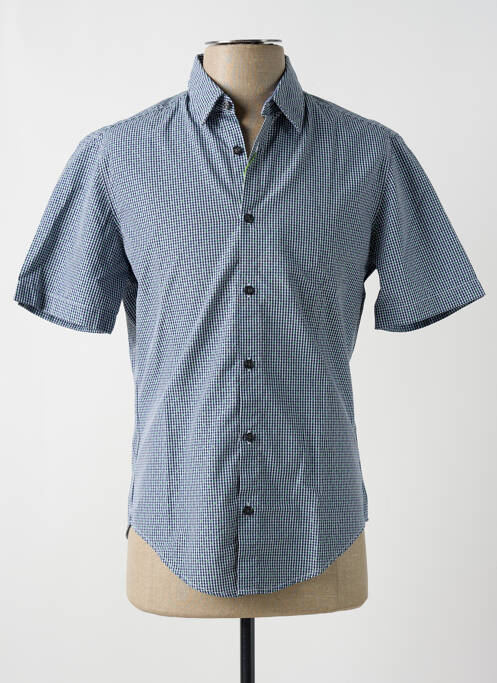 Chemise manches courtes manches courtes bleu HUGO BOSS homme