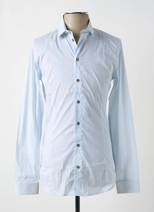 Chemise manches longues bleu PATRIZIA PEPE pour homme