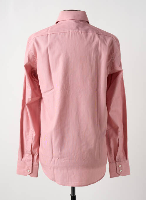 Chemise manches longues rouge HUGO BOSS pour homme