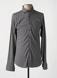 Chemise manches longues manches longues gris DESOTO homme