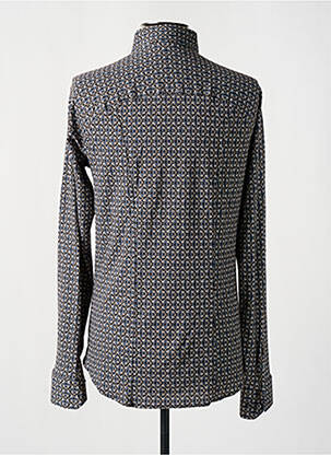 Chemise manches longues imprimé fleurs gris DESOTO homme