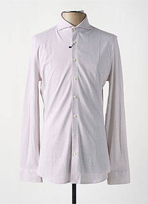Chemise manches longues imprimé fantaisie rouge DESOTO homme