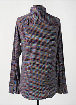 Chemise manches longues manches longues marron DESOTO homme