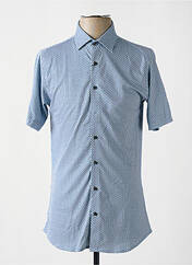 Chemise manches courtes bleu DESOTO pour homme seconde vue