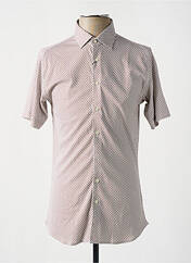 Chemise manches courtes rouge DESOTO pour homme seconde vue