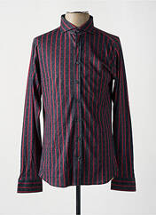 Chemise manches longues rose DESOTO pour homme seconde vue