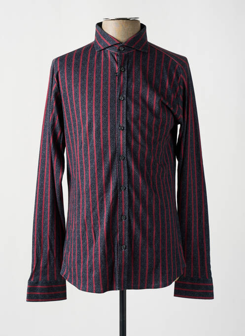 Chemise manches longues rose DESOTO pour homme