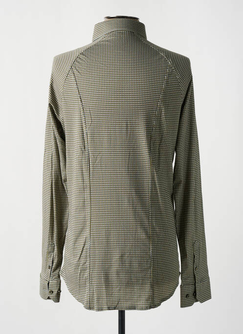 Chemise manches longues vert DESOTO homme