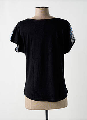 Top imprimé fantaisie manches courtes gris ZAS-K femme