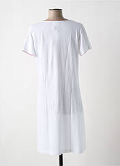 Chemise de nuit blanc EGATEX pour femme seconde vue