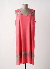 Chemise de nuit rose EGATEX pour femme seconde vue