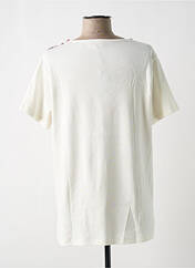 Top blanc FRONT DE MER pour femme seconde vue
