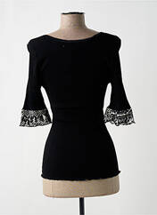 Top noir ARTI MAGLIA pour femme seconde vue