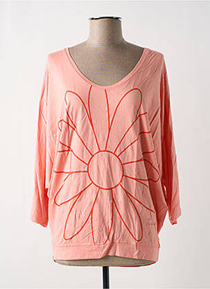 Top orange TAGANANA pour femme