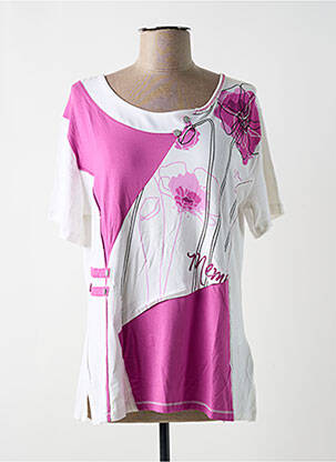 Top violet TAGORE pour femme