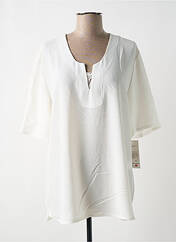 T-shirt blanc WEEK END A PARIS pour femme seconde vue