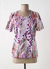 T-shirt violet MARINELLO pour femme seconde vue