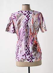 T-shirt violet MARINELLO pour femme seconde vue