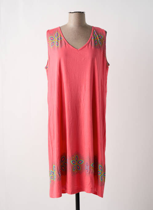 Chemise de nuit rose EGATEX pour femme