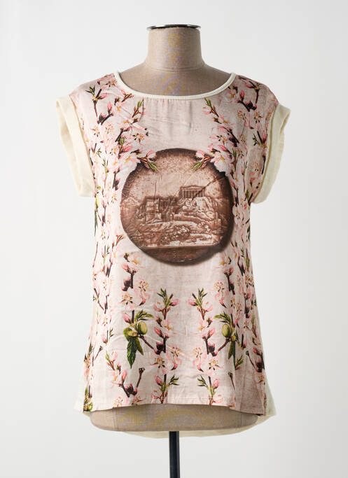 Top beige WAIPAÏ pour femme