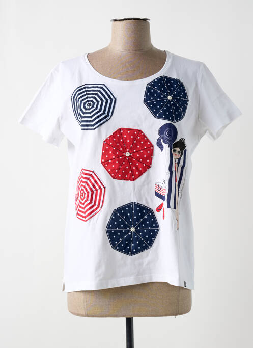 Top blanc NOOS NOOS pour femme