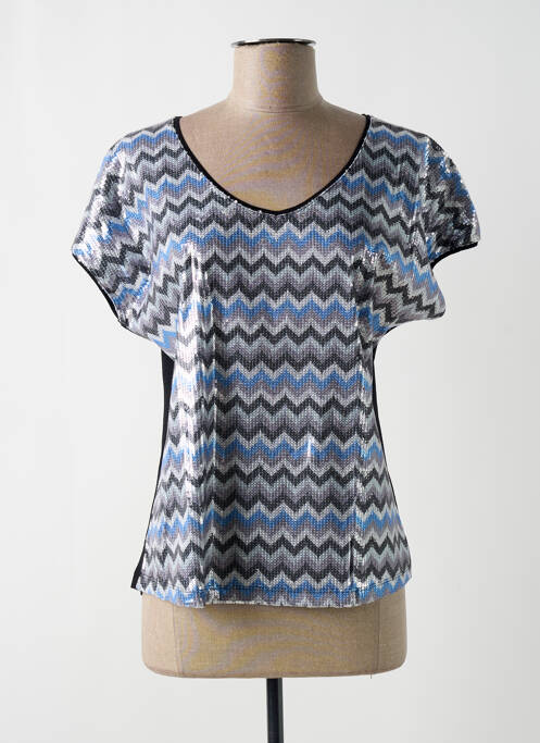 Top gris ZAS-K pour femme