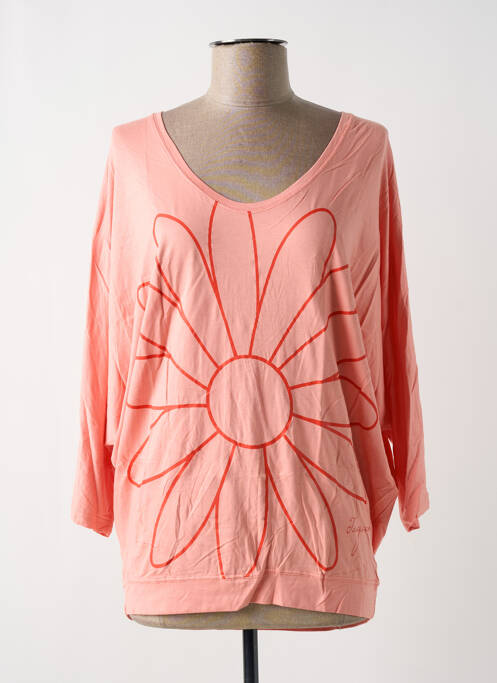 Top orange TAGANANA pour femme