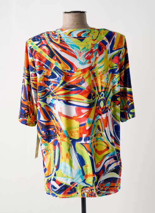 Top orange WEEK END A PARIS pour femme