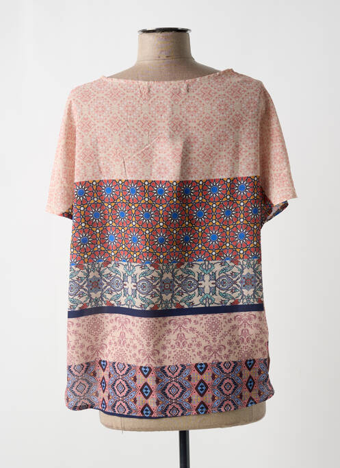 T-shirt beige TRES BOUTONS pour femme