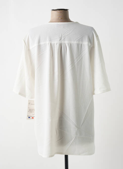 T-shirt blanc WEEK END A PARIS pour femme