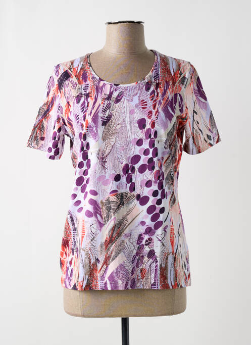 T-shirt violet MARINELLO pour femme