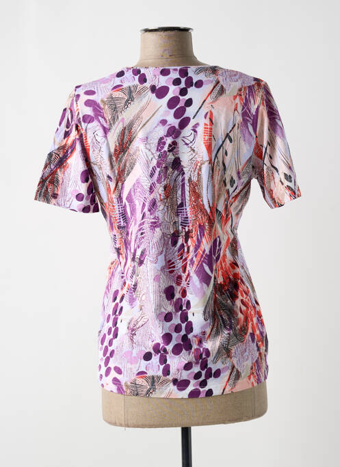 T-shirt violet MARINELLO pour femme