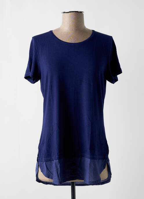 Tunique manches courtes bleu ZAS-K pour femme