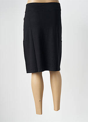 Jupe mi-longue stretch noir NOOS NOOS femme