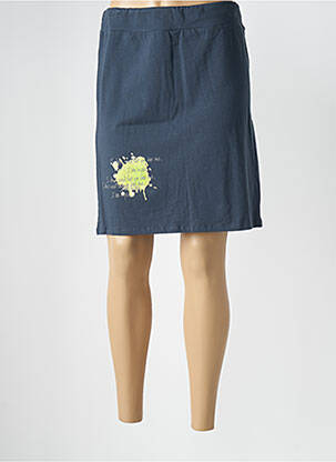 Jupe courte taille haute bleu ZAS-K femme