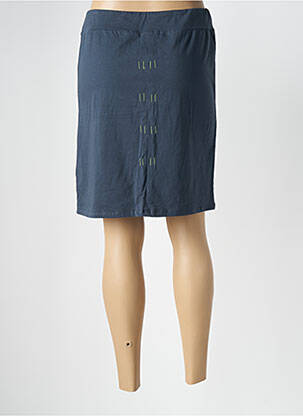 Jupe courte taille haute bleu ZAS-K femme