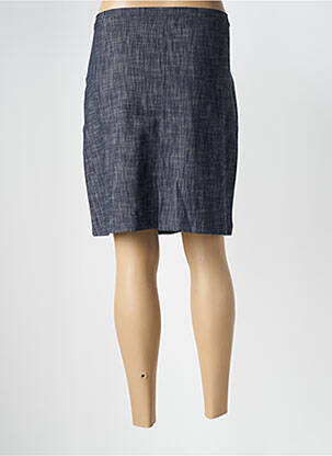 Jupe courte taille haute bleu NOOS NOOS femme