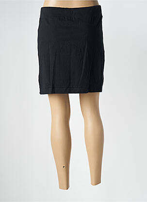 Jupe courte taille haute noir ZAS-K femme