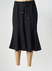 Jupe mi-longue noir CARLA D ANGELI pour femme seconde vue