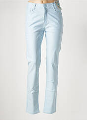 Pantalon slim bleu S.QUISE pour femme seconde vue
