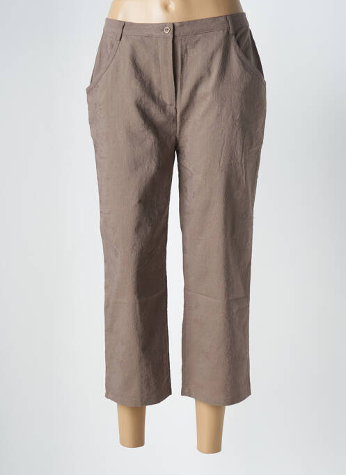 Pantalon 7/8 marron GRIFFON pour femme