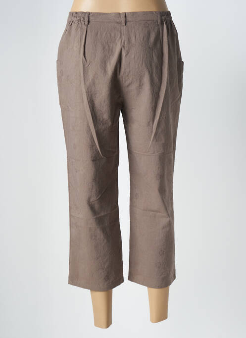 Pantalon 7/8 marron GRIFFON pour femme