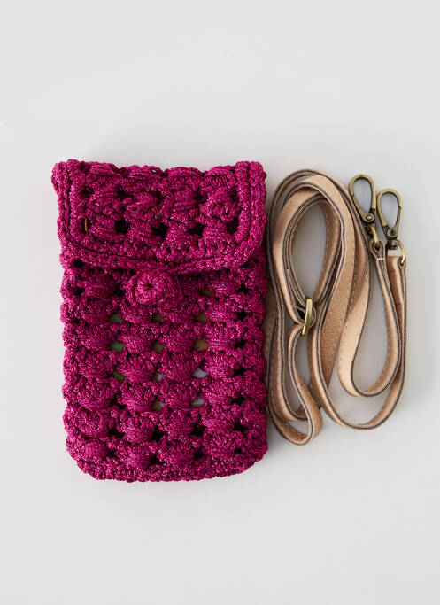 Sac rose ATELIER PANAME pour femme