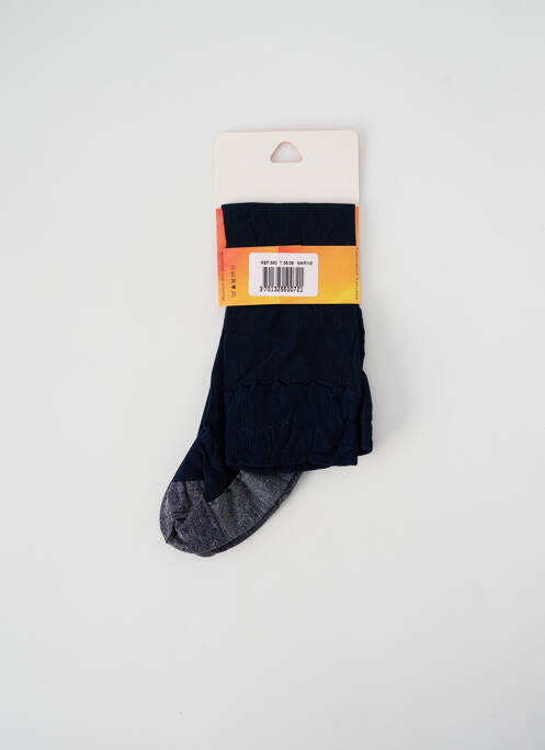 Chaussettes bleu CLIO pour femme