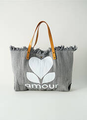 Sac gris VINTAGE LOVE pour femme seconde vue