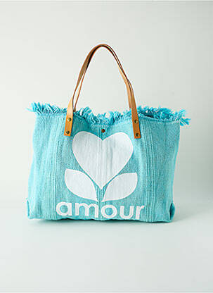 Sac bleu VINTAGE LOVE pour femme